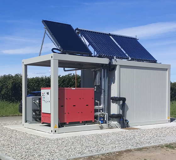 Sistema integrato di generazione di calore e relativo processo di generazione del calore